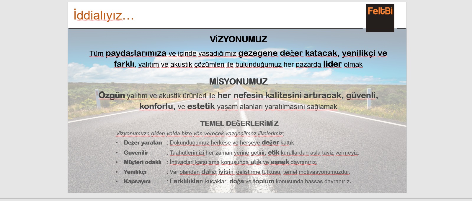 Vizyon - Misyon